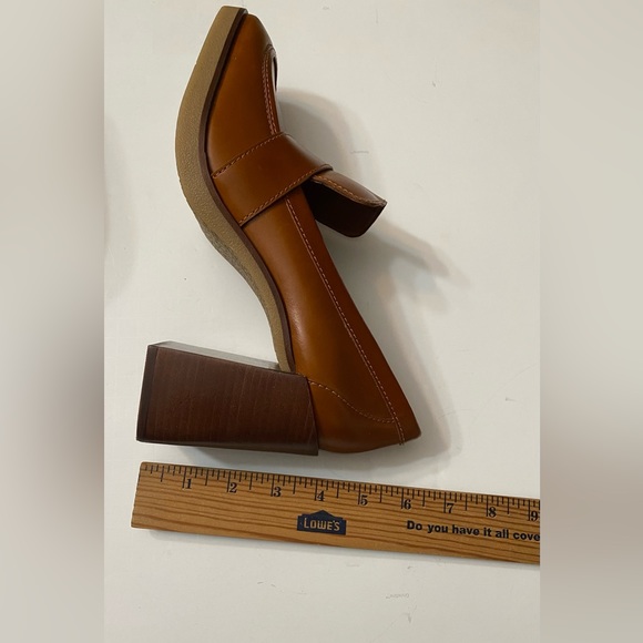 Vince Camuto Ezerna Stacked Heel Loafers Birch color Women’s Size 8.5M - Picture 3 of 11